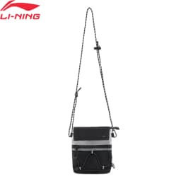 Li-Ning Unisex Running Messenger Bag 160*50*210mm Polyamide Adjustable Strap LiNing Men Women Sports Bags ABDV221