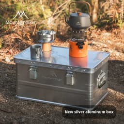 MOUNTAINHIKER 20L 30 48L 50L 80L 96L Camping Picnic Travel Aluminum Alloy Large Capacity Box Accessories Storage Bag Hiking Box