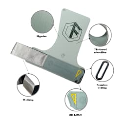 Crazy Fox Heron Series Set Uses the Latest Anti Friction Materials, Providing a Stronger Grip and a Pull Up Palm Guard Set