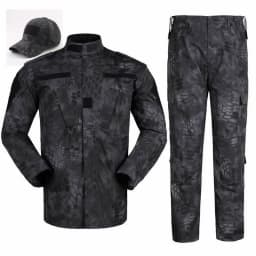 Gift Hat 2025 New Navy BDU CP Multicam Camo Suit Camo E Uniform Tactical Hiking Airsoft Farda Only Jacket & Pants