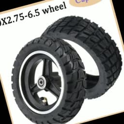 10 inch 10x2.75-6.5 Tires, Aluminum Alloy Disc Brake Wheels, KUGOO M4 PRO Folding Scooter Accessories