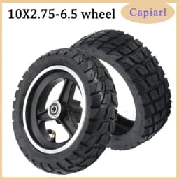 10 inch 10x2.75-6.5 Tires, Aluminum Alloy Disc Brake Wheels, KUGOO M4 PRO Folding Scooter Accessories