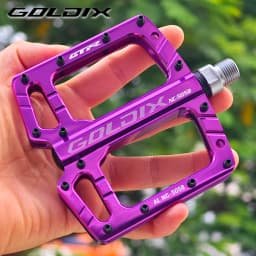 GOLDIX Free Shipping New 3-Bearing Mountain Road Bike Sealed Bearing Pedals High Strength Non-Slip Pedals Bicycle Accessories