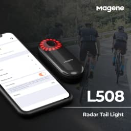 Magene L508 Bike Radar Tail Light Bicycle Rear Brake Sensing Lamp Waterproof LED Cycling Taillight