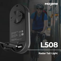 Magene L508 Bike Radar Tail Light Bicycle Rear Brake Sensing Lamp Waterproof LED Cycling Taillight