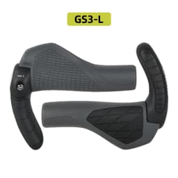 ERGON GS3 Bicycle Handlebar Grip Anti-slip Rubber Grips MTB Cycling Handle Grips Bike Bar End Adjustable Mount Hand Covers 5Nm