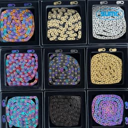 sumc 12 speed bike chain crescent chain road bike mountain bike chain 126 links ultra light bike chain for Shimano