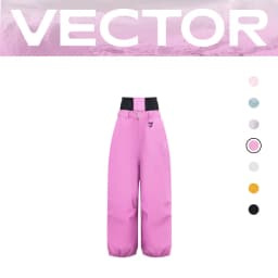 VECTOR Men Women 3L Cotton Ski Jacket Ski Pants Winter Warm Windproof Waterproof Outdoor Sports Snowboard Ski Coat Trousers