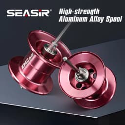 Seasir Dcast Dc Fishing Reel Digital Control Long Cast 7.3:1 7+1BB Max Drag 8.5kg Fresh Saltwater Reel Baitcasting Fishing Coil