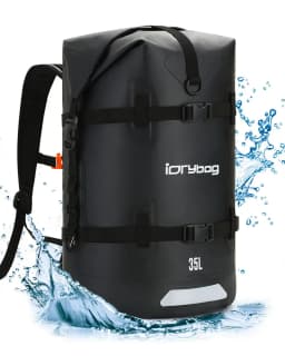 IDrybag Waterproof Bag Backpack for Women Men 35L/55L Dry Bags Waterproof Backpack Reflective Camping Kayaking Fishning Hiking