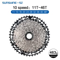 Sunshine 9/10/11/12S 11T-40/42/44/45/46/48/50/52T Hollow Ultralight Mountain Bike Cassette for M4100/5100/6100 HG MTB Flywheel