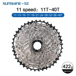 Sunshine 9/10/11/12S 11T-40/42/44/45/46/48/50/52T Hollow Ultralight Mountain Bike Cassette for M4100/5100/6100 HG MTB Flywheel