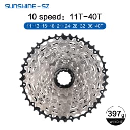 Sunshine 9/10/11/12S 11T-40/42/44/45/46/48/50/52T Hollow Ultralight Mountain Bike Cassette for M4100/5100/6100 HG MTB Flywheel