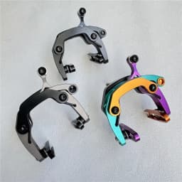 Folding Bike Brake Bicycle Brake V-Brake Caliper For Brompton Use Only 100g Ultra Light weight