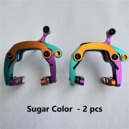 Folding Bike Brake Bicycle Brake V-Brake Caliper For Brompton Use Only 100g Ultra Light weight
