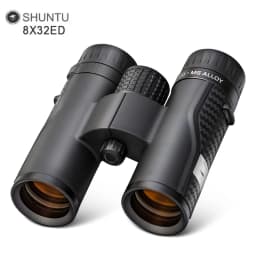 Shuntu 8x32 ED HD Binoculars Waterproof Fogproof with Magnesium Alloy Body BAK4 Prism High Power Telescope Bird Watching Hunting