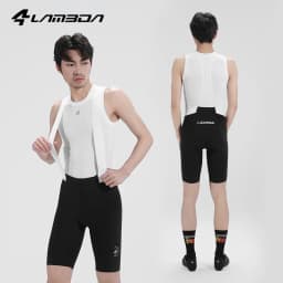 LAMEDA Cycling Bib Shorts Men's Road Bike Shorts Long-distance Pad Riding Pants Professional Cycling Shorts Summer Bike Clothes