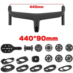 T1000 Suitable for Tarmac Sl7/Sl8 Frame Full Carbon Road Cycling Handlebar Internal Road Integrated Handlebar Include SL7 Adapte