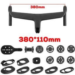 T1000 Suitable for Tarmac Sl7/Sl8 Frame Full Carbon Road Cycling Handlebar Internal Road Integrated Handlebar Include SL7 Adapte