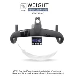 Full Carbon Fiber Bicycle Cockpit, Road Bike Internal Cable Integrated Handlebar Di2 With Mount & Spacer, Clip Diameter 28.6mm