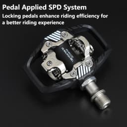 RACEWORK M8020 Pedal MTB Self-Locking Pedal For SPD System Mountain Bike Pedals With Cleat For Shimano