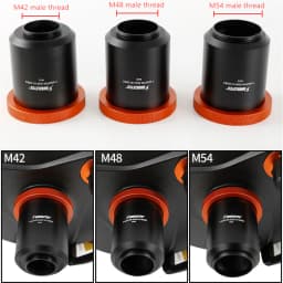Full Metal T-Adapter for Celestron 9.25”/11”/14” EdgeHD Telescope Photography M42/M48/M54