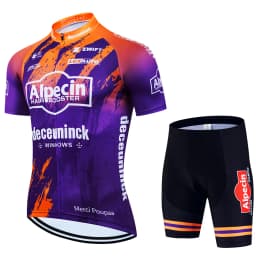 ALPECIN Men's Cycling Shorts Man Mtb Summer Bicycle Jersey Sets Jacket Bycicle Road Bike Clothing Men Mens Cycling Clothes Shirt