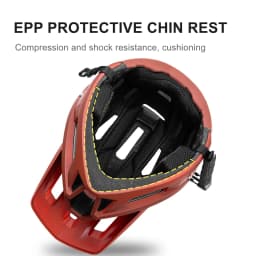 BATFOX Full Face Bike Helmet Off Road Speed Reduction Downhill Protect MTB Bicycle Helmet BMX Riding Racing Gear Cycling Helmets