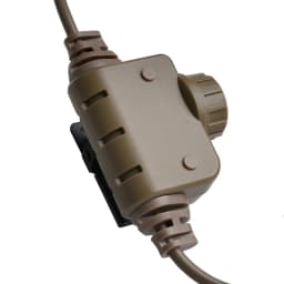Tactical NEW RAC PTT Military Version WADSN Headset COMTA WST TAC-SKY Earphone Hunting Headphone Baofeng Kenwood 7.0mm Plug PTT