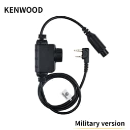 Tactical NEW RAC PTT Military Version WADSN Headset COMTA WST TAC-SKY Earphone Hunting Headphone Baofeng Kenwood 7.0mm Plug PTT