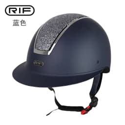 Rif Equestrian Helmet Equestrian Sports Horse Riding Helmet Breathable Adjustable Riding Helmet Children's Riding Equipment Horse Riding Safety Protective Helmet