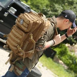 Emersongear 45L Backpack Pack Tactical Seven Day Large Capacity Assault Bag Camping Outdoor Knapsack Rucksack Backpacking