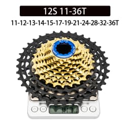 ZTTO Ultraight 11 12 Speed Road Bike Cassette 11s 12s 11-28/30/32/34/36T ULT Sprocket 11s 34T Gold Flywheel 11V 12V Gravel K7 HG