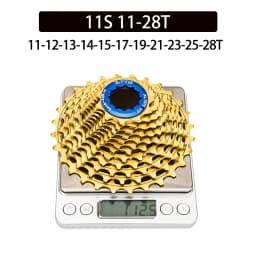 ZTTO Ultraight 11 12 Speed Road Bike Cassette 11s 12s 11-28/30/32/34/36T ULT Sprocket 11s 34T Gold Flywheel 11V 12V Gravel K7 HG