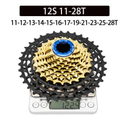 ZTTO Ultraight 11 12 Speed Road Bike Cassette 11s 12s 11-28/30/32/34/36T ULT Sprocket 11s 34T Gold Flywheel 11V 12V Gravel K7 HG