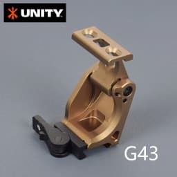 Unity Fast Mount G33 G43 G45 Scope Mounts FTC 3X 6x Magnifier With QD Lever 2.26" 2.91"Optical Height G23 G30 6X-MAG-1 MOUNT