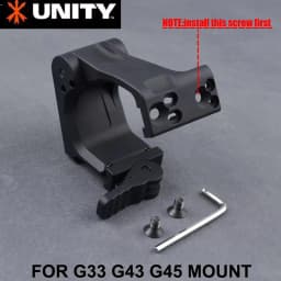 Unity Fast Mount G33 G43 G45 Scope Mounts FTC 3X 6x Magnifier With QD Lever 2.26" 2.91"Optical Height G23 G30 6X-MAG-1 MOUNT