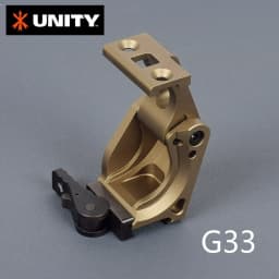 Unity Fast Mount G33 G43 G45 Scope Mounts FTC 3X 6x Magnifier With QD Lever 2.26" 2.91"Optical Height G23 G30 6X-MAG-1 MOUNT