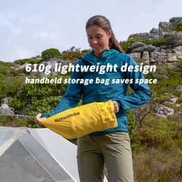 Naturehike R 3.5 Self-inflating Mattress Folding Inflatable Foam Sleeping Pad 20D Nylon TPU Camping Mat Lightweight Beach Travel