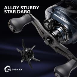 SOLOKING ASHMOON Alloy Baitcasting Reel Ultralight BFS Long Casting Reel 6.3/7.1/8.1 Gear Ratio 6KG Drag Power Fishing Reel