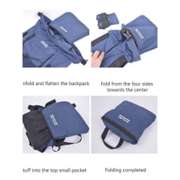 25L Ultralight Backpack UHMWPE XPAC Foldable Hiking Backpack - Anti-Slash Roll-Top Daypack Casual Trekking Rucksack Only 450g