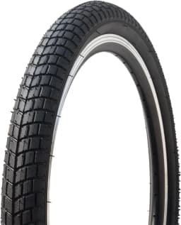 ZUKKA 20x2.125 Bike Tire 2 Pack Folding Replacement Tires Puncture Resistant Fits Kids Bikes BMX Mountain Cruiser Durable