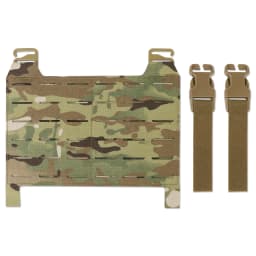 KRYDEX Tactical MOLLE Front Panel Detachable Flap Adapt G Hook Buckle For Hunting Vest Plate Carrier Chest Rig Accessories