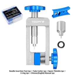 TOOPRE Bike Hydraulic Disc Brake Oil Needle Tools Driver Hose Cutter Cable Pliers Olive Connector Oil needle Insertion Tools