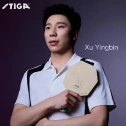 STIGA AURA Hybrid Carbon Table Tennis Blade - CCF Technology Pro Ping Pong Racket Base Plate for Speed & Control
