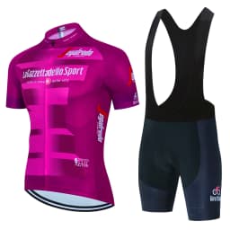 Tour De Italia Giro Team Cycling Jersey Sets Men's Cycling Clothing Summer Short Sleeve Bike Suit Bicycle Clothes Ropa Ciclismo