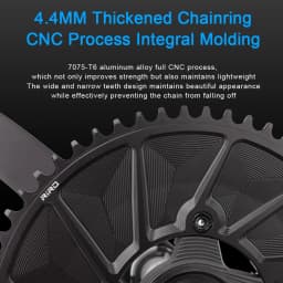 RIRO Road Bike Chainring for Shimano 105 R7000/8000/9100 110BCD bicycle chainring 46T 48T 50T 52T 54T 56T 58T Road Bicycle Crown