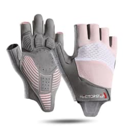 Bike Cycling Sports Gloves: Half Finger Bicycle Gloves for Men Women - Anti-Slip Exercise Workout Gloves for Gym Motorcycle