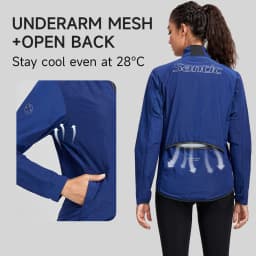 Santic Cycling Jackets UV Resistant Windbreaker Spring and Autumn Outdoor Cycling Skin Jackets Reflective Windproof TZ25C07051