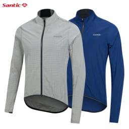 Santic Cycling Jackets UV Resistant Windbreaker Spring and Autumn Outdoor Cycling Skin Jackets Reflective Windproof TZ25C07051